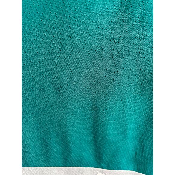 Vintage San Jose Sharks Shirt Mens XXL Nolan 11 Teal NHL Hockey Logo 7 USA - Picture 8 of 12